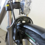 Qwic E-Bike: LED-Licht vorn und Hydraulikbremse